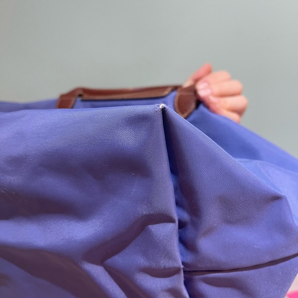 Longchamp Purple Tote Bag - Picture 8 of 9
